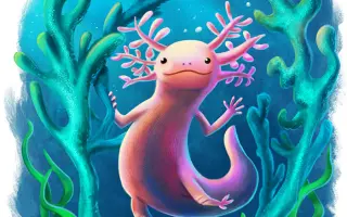 Spoznajte Axolotla a jeho kamarátov! Podporte vznik zábavnej knižky pre deti