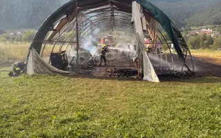 Pomôžme mladým farmárom Mirke a Peťovi po požiari obnoviť hospodárstvo