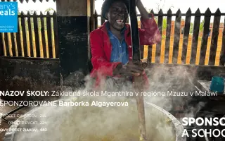 Pomohli ste naplniť Barborkin sen nasýtiť celú školu hladujúcich detí v Afrike