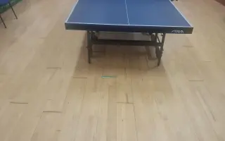 Zachráňme podlahu - pre lepší pingpong