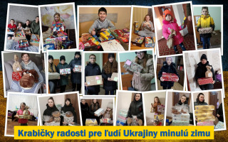 Krabičky radosti pre ľudí v Ukrajine – opäť potešme deti a dospelých, aj vojakov
