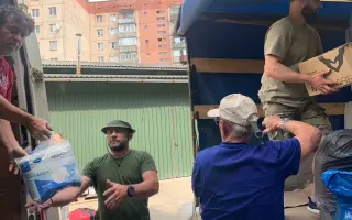 Pomôžte s prevádzkou evakuačného centra na Donbase