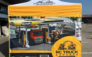 Prispejme Klubu RC Truck Záhorák na nové stany, ktoré vytvoria bezpečné zázemie