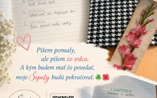 Pomôžte vydať ručne písanú knihu Šepoty Beáty
