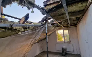 Pomôžme dokončiť rodinný dom po škode spôsobenej požiarom
