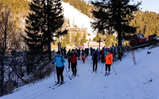 Prvý priestor pre bežkárov na Čertovici - zázemie na horách