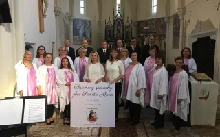Cesta speváckeho zboru Sancta Maria do Ríma