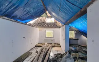 Pomôžme dokončiť rodinný dom po škode spôsobenej požiarom
