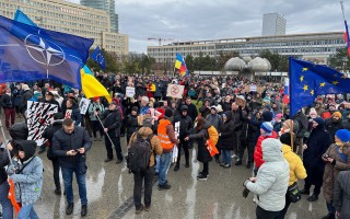 SLOVENSKO JE EURÓPA. Podporte organizáciu protestov.