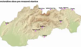 Pomôžte nám udržať unikátnu sieť mrazových staníc