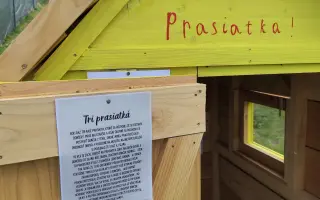 Pomôžte nám dobudovať Lesopark - náučný chodník, rozprávkové domčeky