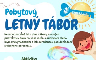 Pomôžte nám zorganizovať tábor pre deti s autizmom