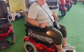 Pomôžme Kataríne s kúpou elektrického invalidného vozíka