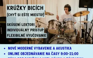 WELLDRUM: Pomôžte vybudovať novú bubenícku školu so skúšobňou