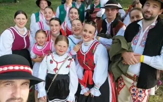 Podpora FS Frankovčan - goralský folklór na festivale v Taliansku