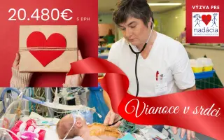 Vianoce v srdci: Pomôžme kúpiť prístroj pre malých hrdinov s ochorením srdiečka