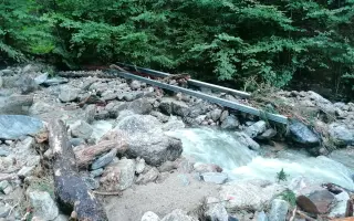 Pomôžte obnoviť najstaršiu Ferratu na Slovensku, ktorú zničila záplava