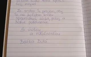 Pomôžte vydať ručne písanú knihu Šepoty Beáty