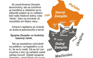 Prispejte k vydaniu knihy "Ako zachrániť Zemplín a s ním celé Slovensko"