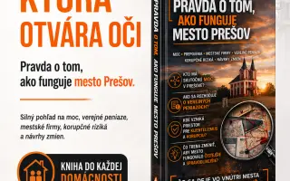 Kniha ,,Pravda o tom, ako funguje mesto Prešov"