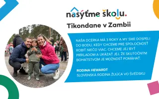 Rodinná výzva: Nasýťte s nami celú školu v Afrike