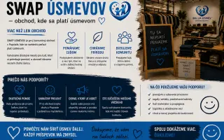 SWAP ÚSMEVOV | vytvoríme obchod, kde sa platí úsmevom