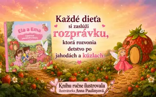 Pomôžte vydať čarovnú detskú knihu Ela a Ema o priateľstve a odvahe.