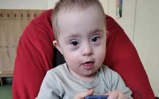 Jonáško s Downovým syndrómom chce dobehnúť svojich rovesníkov