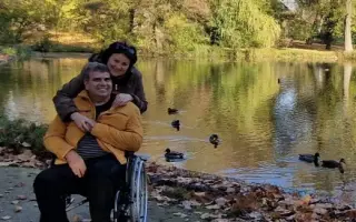 Zlomok sekundy zmenil náš život. Prosím, pomôžte Milošovi znovu kráčať.