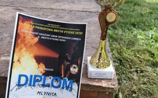 Pomôžme hasičom z Mlynice získať novú športovú striekačku