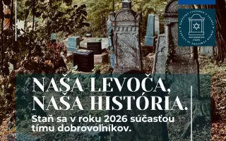 Zachráňme židovský cintorín v Levoči