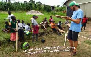 Pomohli ste vybudovať školskú kuchyňu pre deti v Ugande