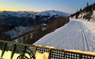 Prvý priestor pre bežkárov na Čertovici - zázemie na horách