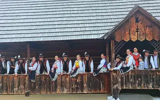 Podpora FS Frankovčan - goralský folklór na festivale v Taliansku