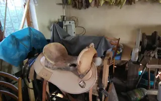 Sedlo pre Nathanka – chlapca so snom jazdiť na svojom koňovi Romeovi