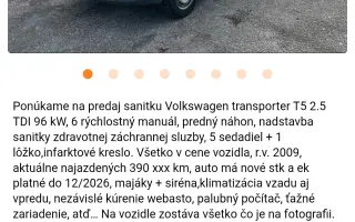 Pošlime Sanitku Nádeje na Ukrajinu