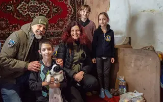 Pošli Vianoce deťom do ostreľovaného mesta