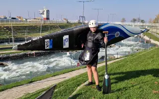 Podporte Alexandru na jej ceste vodným slalomom
