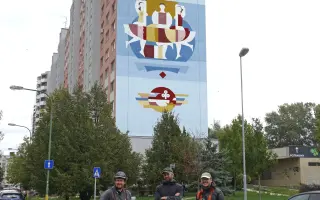 Pomôžte obnoviť štvrtú petržalskú monumentálnu maľbu
