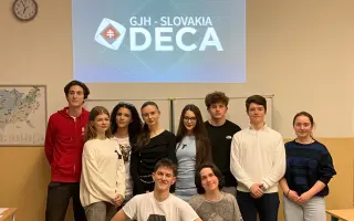 DECA GJH - Podpora stredoškolákov na najväčšej biznis súťaži na svete