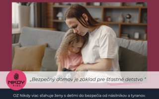 NIKDY VIAC! Pomôžte nám získať väčšie auto na prevoz žien a detí do bezpečia