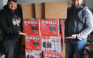 Starlinky pre ukrajinských obrancov - lebo bez komunikácie a informácií umierajú