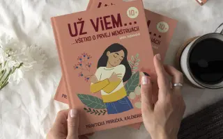 Podporte vznik knižky Už viem... všetko o prvej menštruácii