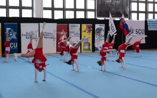 Chceme trénovať bezpečne – pomôžte nám zakúpiť gymnastický koberec