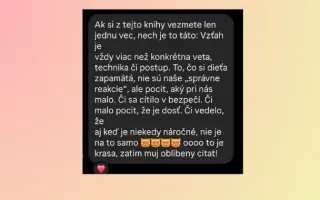 Podpor knihu „Lebo som povedala!" a posuň rodičovstvo od moci k  vzťahu