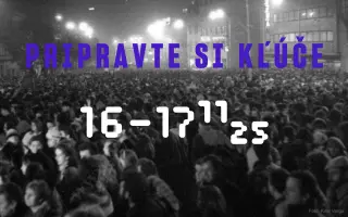 Oslava 17. novembra musí znova patriť ľuďom. Pomôžte nám. Oslava 17. novembra musí znova patriť ľuďom. Pomôžte nám.