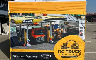 Prispejme Klubu RC Truck Záhorák na nové stany, ktoré vytvoria bezpečné zázemie