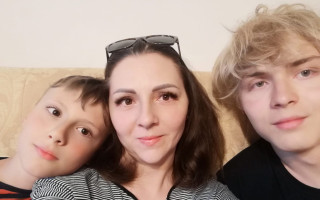 Táňa, Vova a Saša z Ukrajiny začínajú nový život na Slovensku