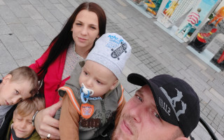 Lilija utiekla pred vojnou na Slovensko s veľkou rodinou a malým bábätkom - teraz potrebuje našu pomoc