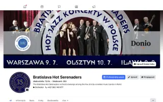 Bratislava Hot Serenaders v Poľsku 2026